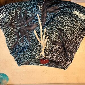 Civil regime /Darc sport Blue and Black Athletic Shorts